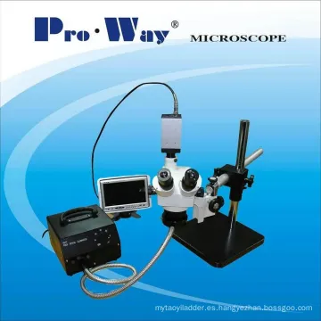 Inspección profesional Zoom Microscopio estéreo